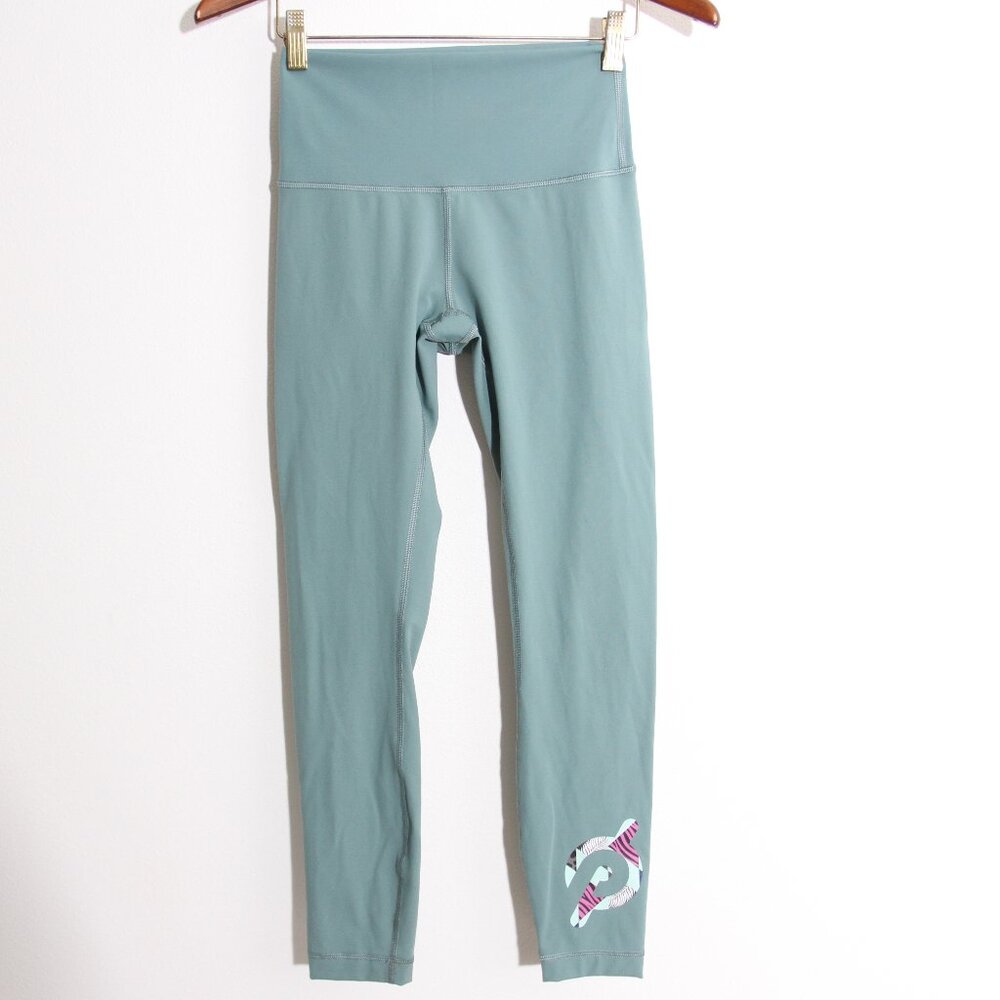 Lululemon Wunder Under High-Rise Tight Legging 25" *Luxtreme Tidewater Teal Sz 4